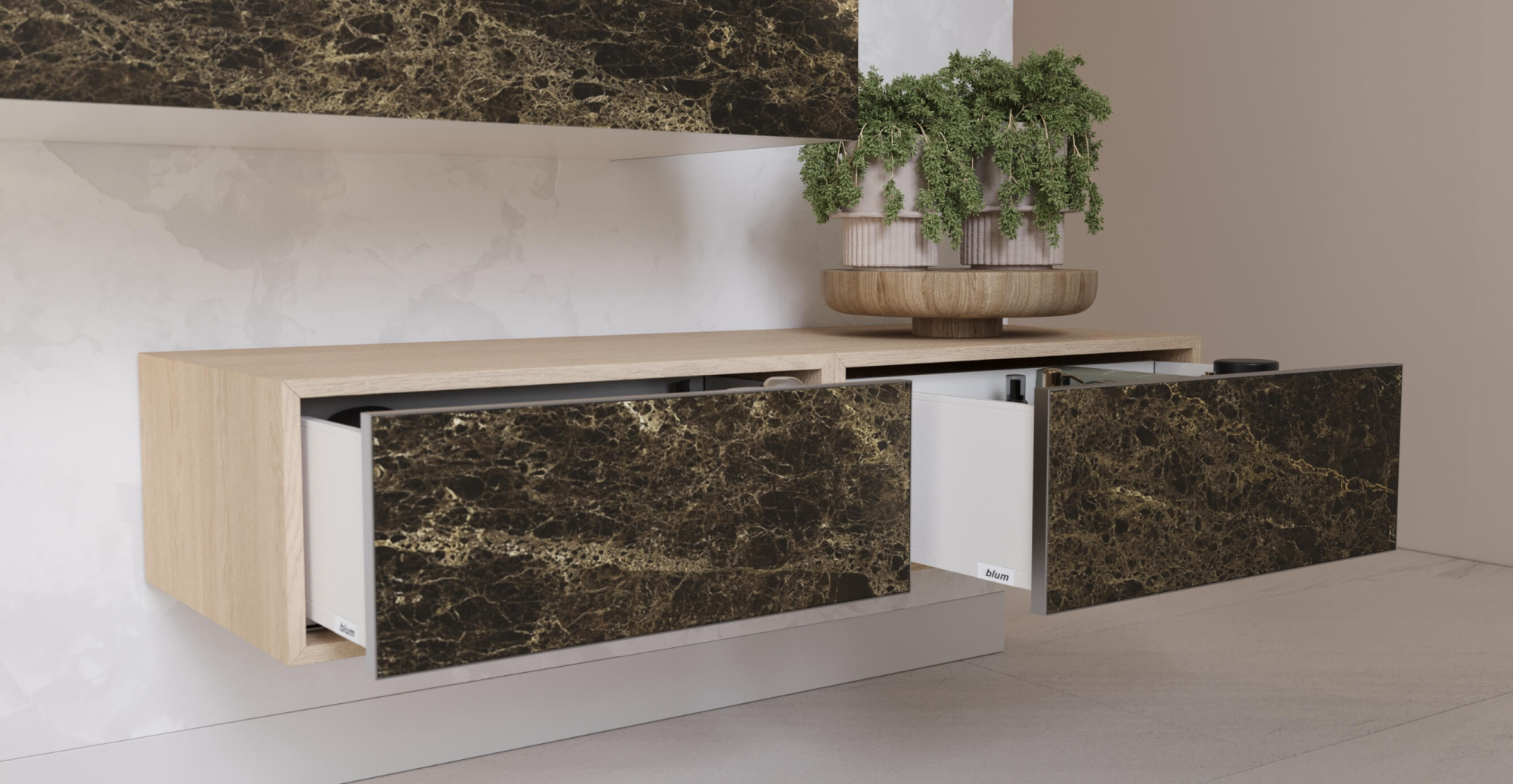 Модульный комплект SCANDIC 1800 (Столешница+модули)